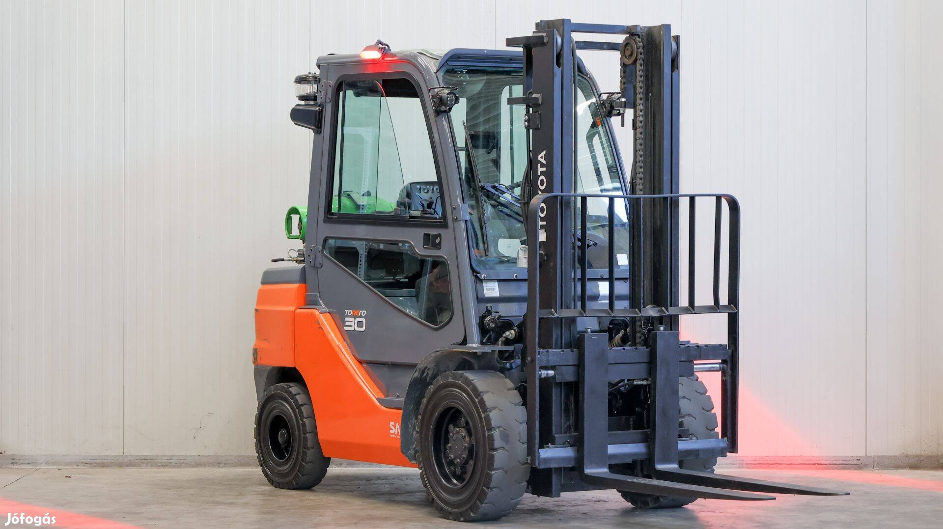 Toyota 02-8Fgf30 3 tonnás gázos targonca - 991üó