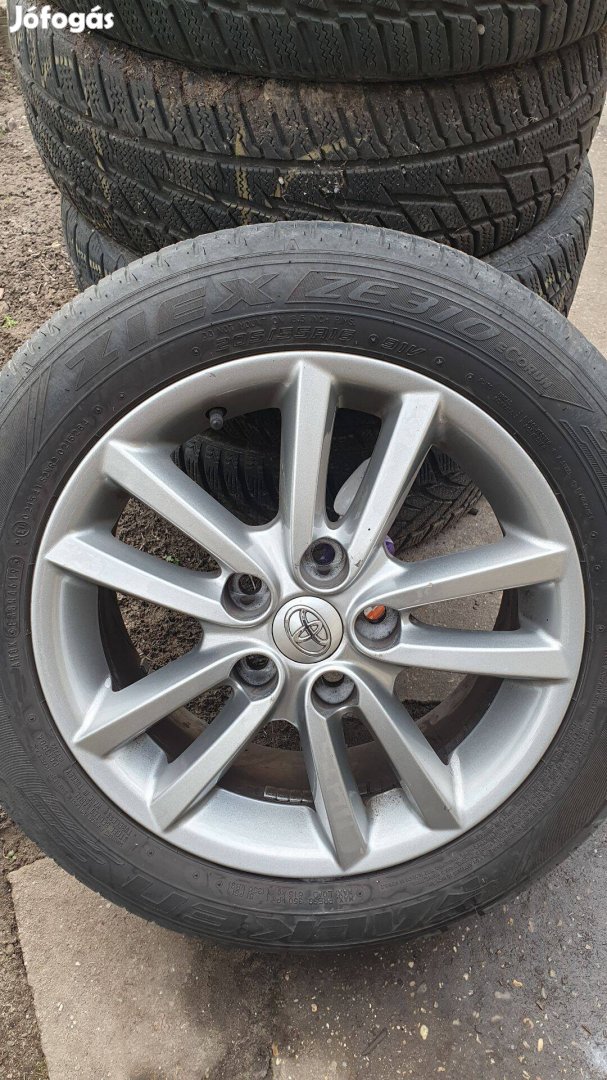 Toyota 16" col gyári alufelni tpms szenzor