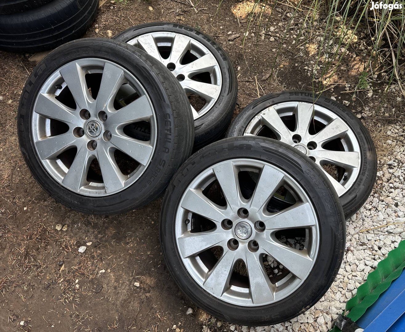 Toyota 17" alufelni 5x114,3 felni