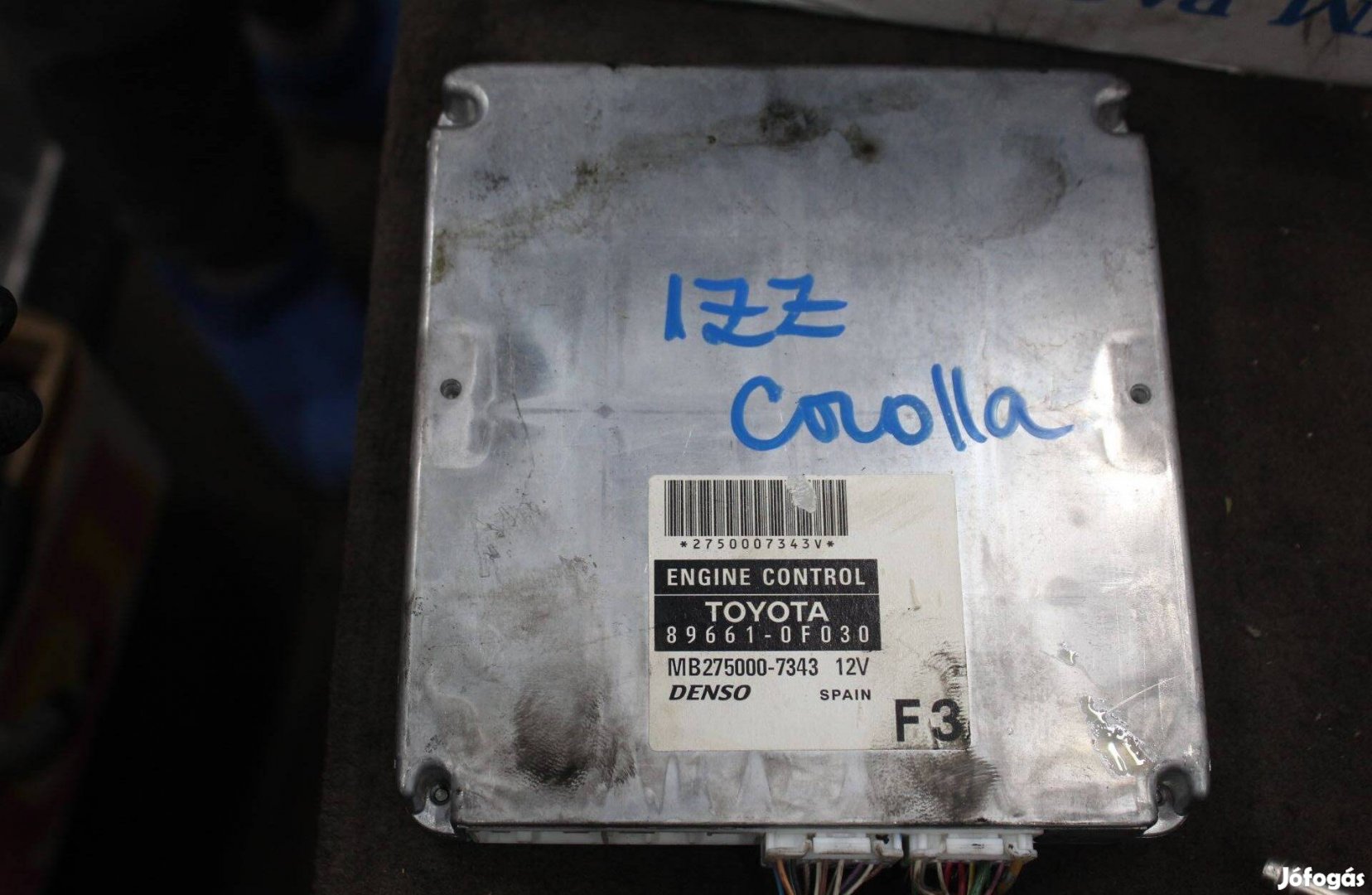 Toyota 1ZZ motor 1.8B Motorvezérlő 89661-0F030