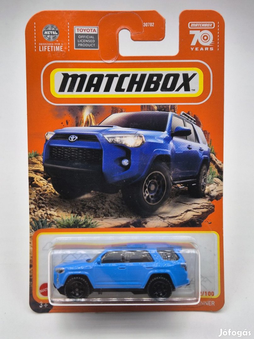 Toyota 4Runner - 2023 92/100 - hosszú kártyás -  Matchbox - 1:64