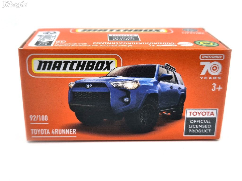 Toyota 4Runner - 92/100 -  Matchbox - 1:64