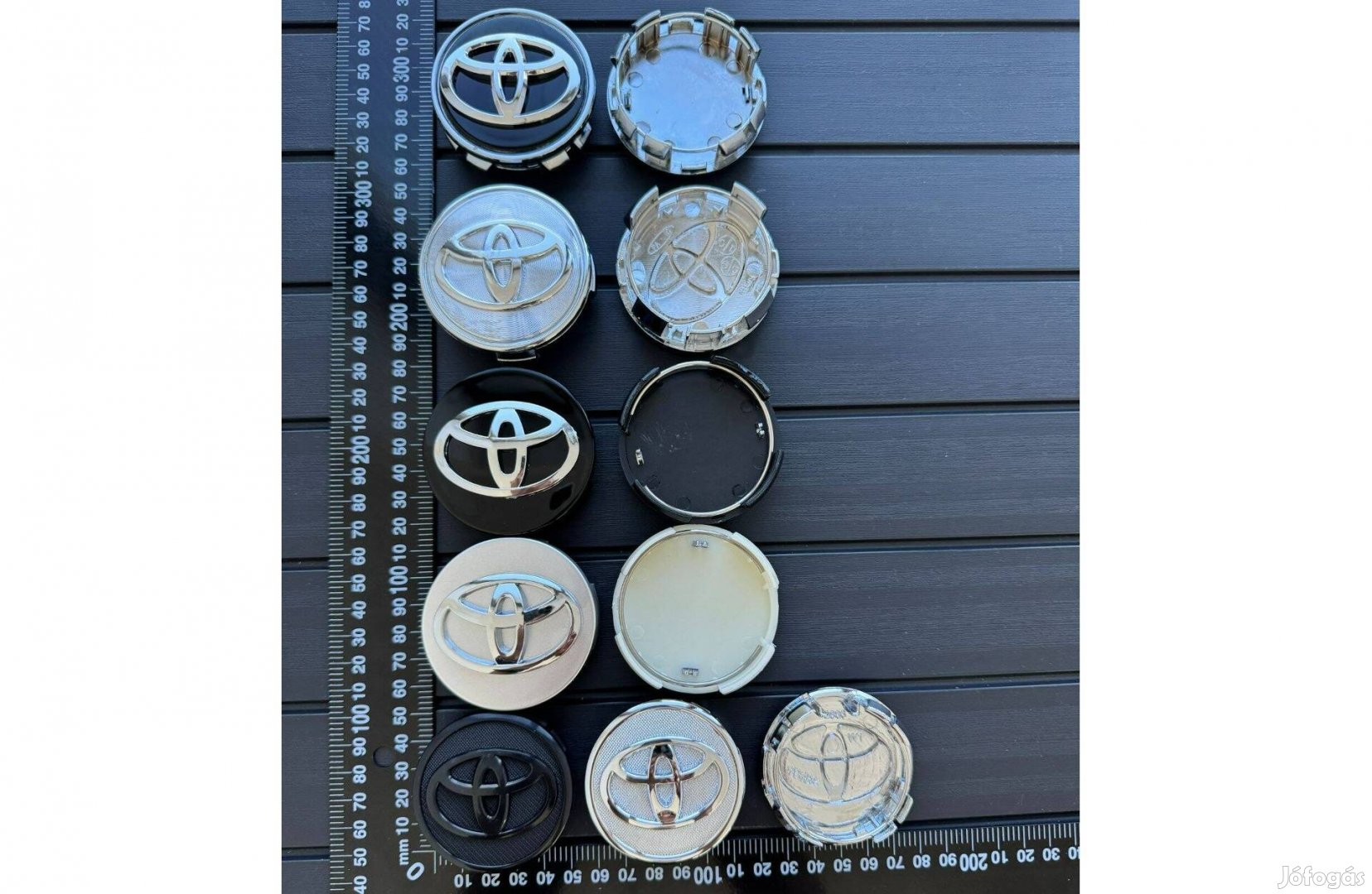 Toyota 57mm 62mm Felni Alufelni Kupak Közép Porvédő Embléma Felnikupak