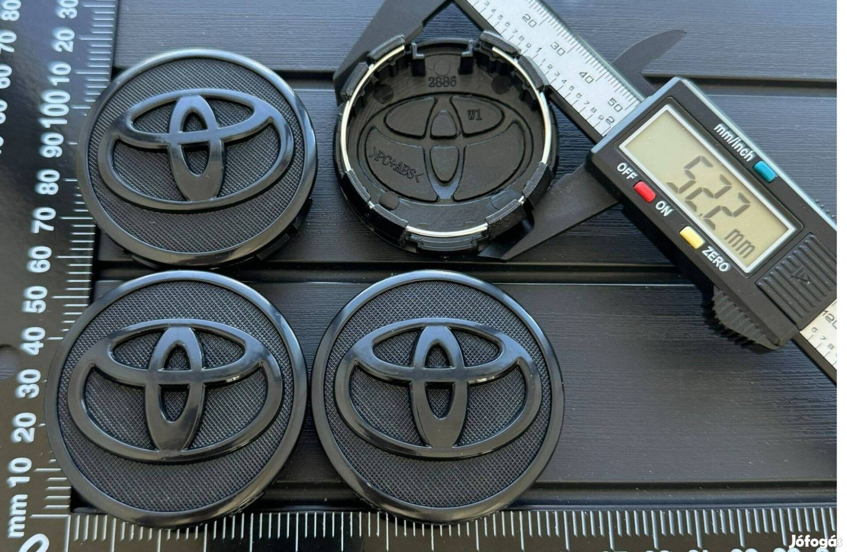 Toyota 57mm Felni Alufelni Közép Kupak Közép Felnikupak Embléma