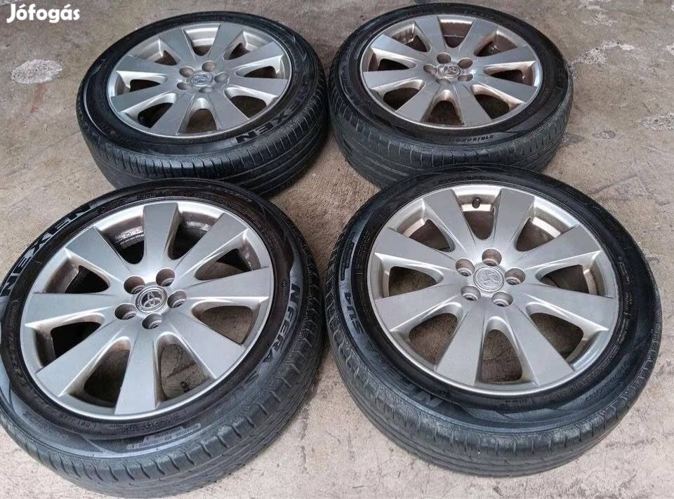 Toyota 5x100 16 col Avensis Auris Prius Aygo alufelni garnitura