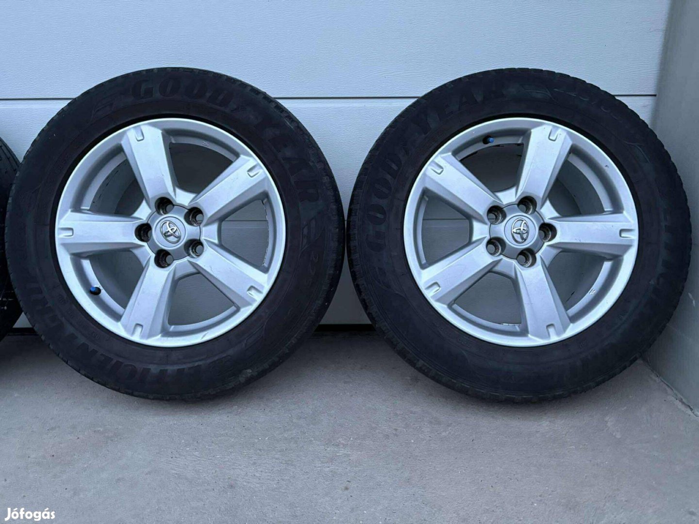 Toyota 5x114.3 17" 3db!!! alufelni nyári gumikkal olcsón