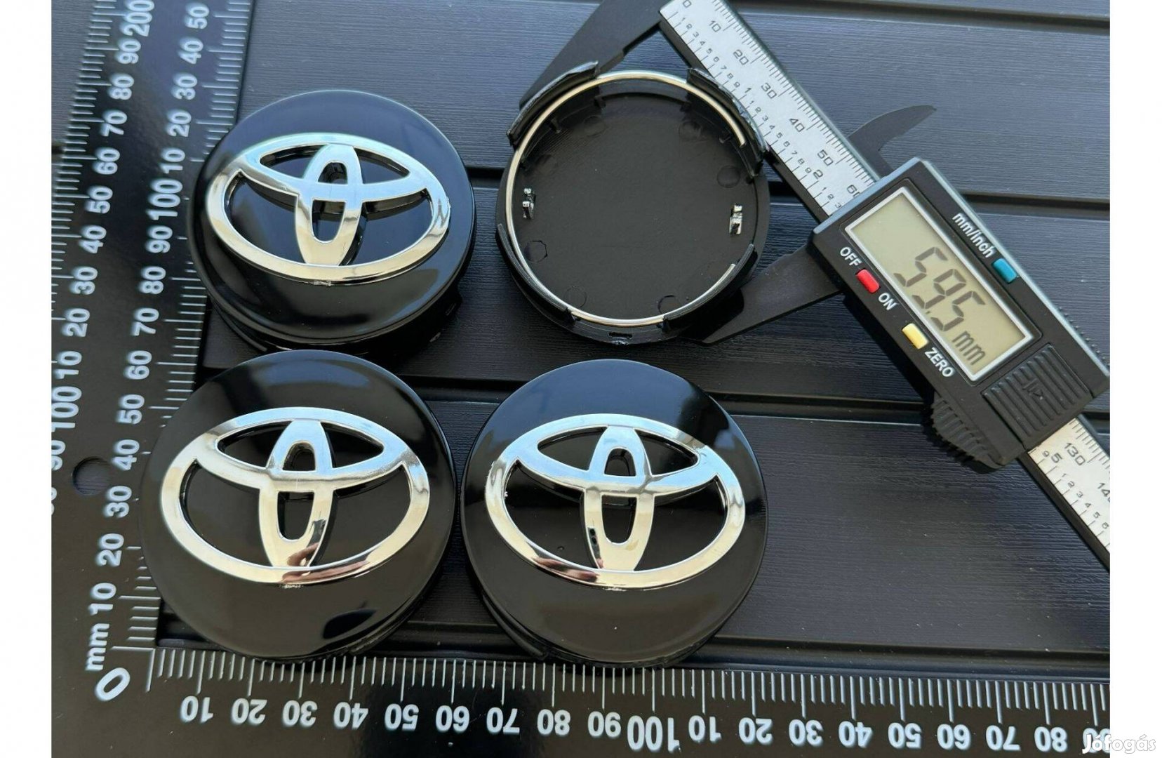 Toyota 62mm Felni Alufelni Közép Kupak Közép Felnikupak Embléma Jel