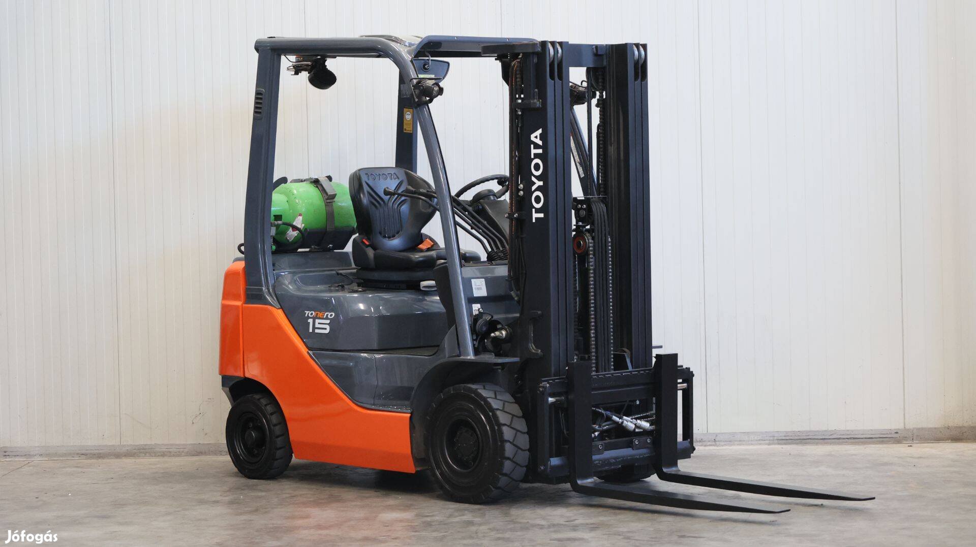 Toyota 8Fgf15 1,5 tonnás gázos targonca