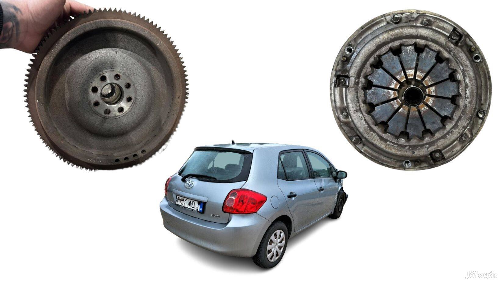 Toyota Auris 1.33 kuplungszett (lengkerékkel) motorkód 1NR