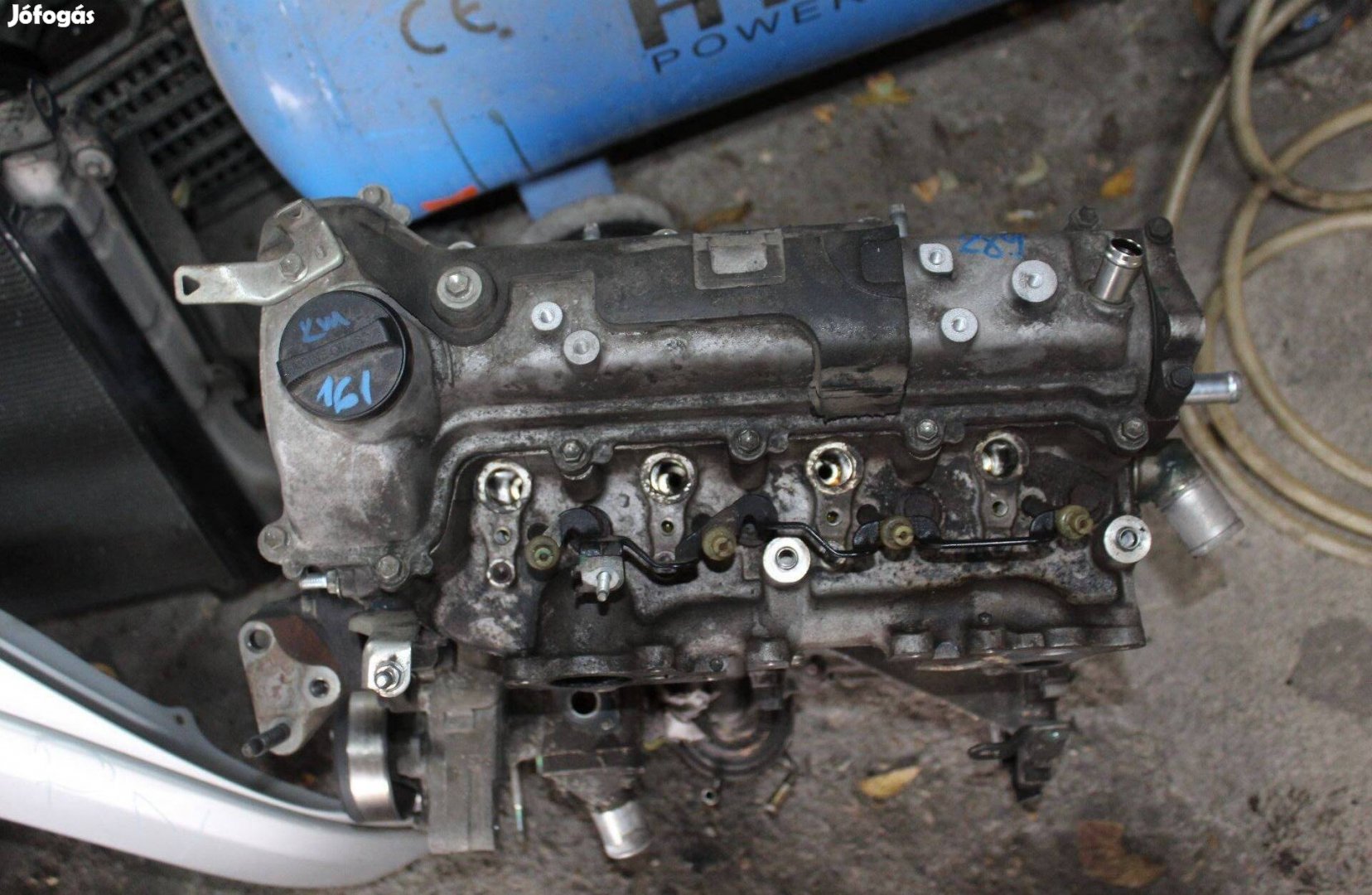Toyota Auris 1.4D Fűzött blokk hengerfejjel, motor 1ND
