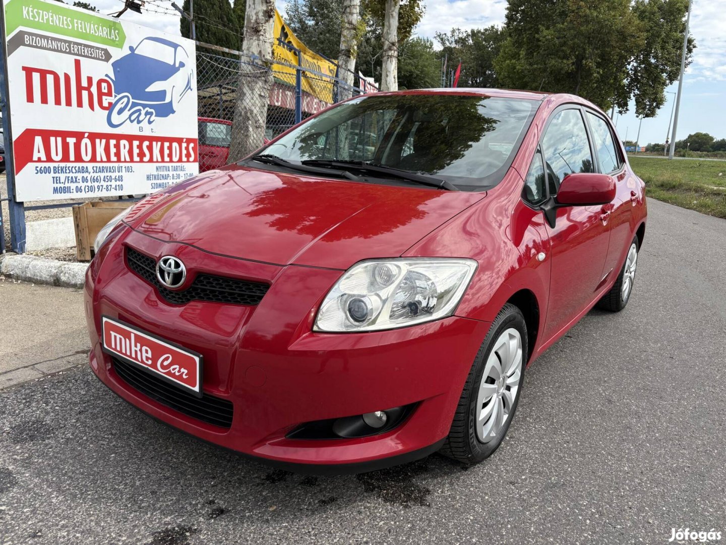 Toyota Auris 1.6 Luna 2009 Friss Műszaki! V.HOR...