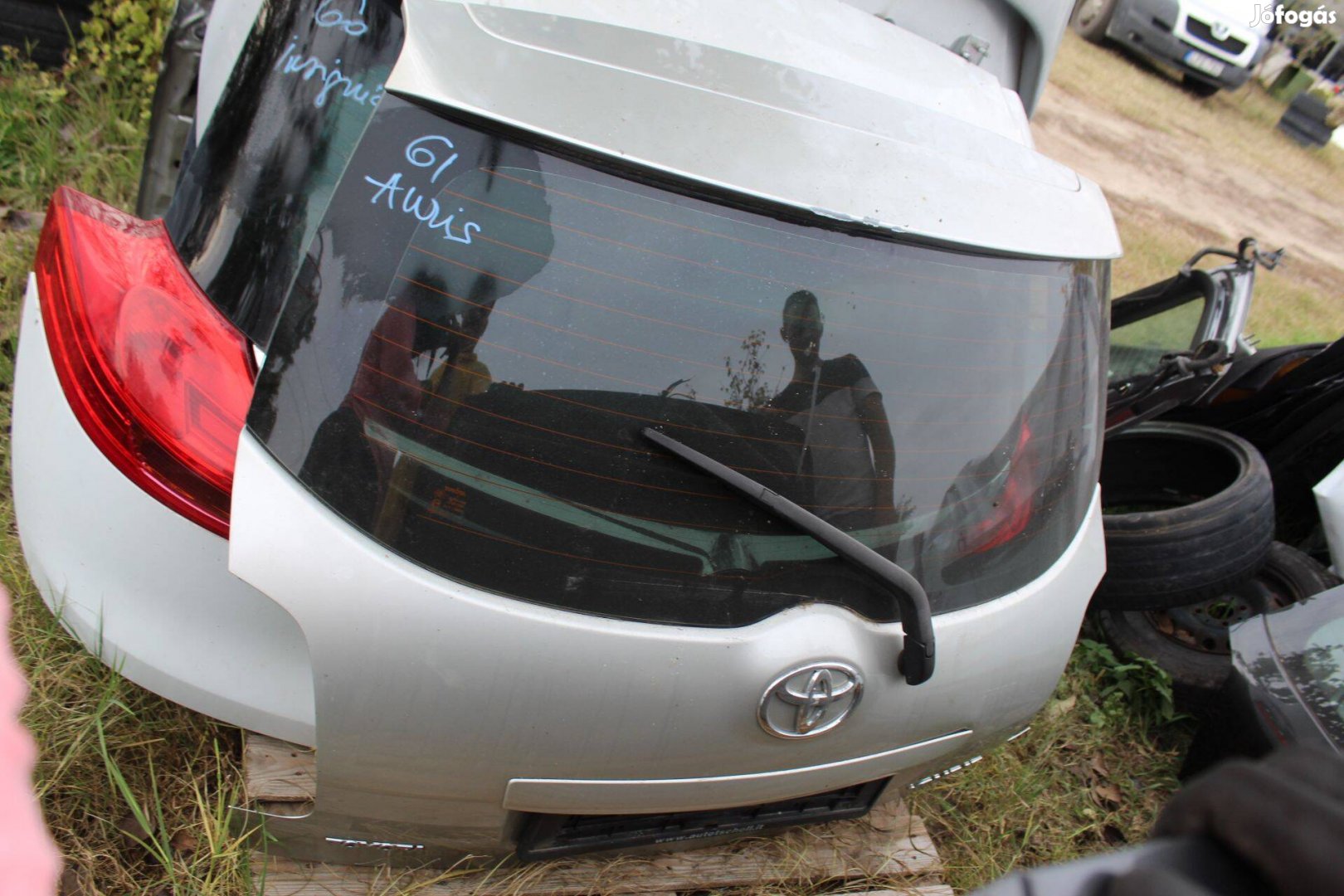 Toyota Auris 2008 csomagtér ajtó üresen szélvédővel (61.)