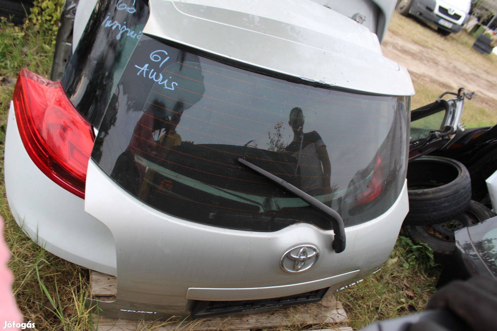 Toyota Auris 2008 csomagtér ajtó üresen szélvédővel (61.)