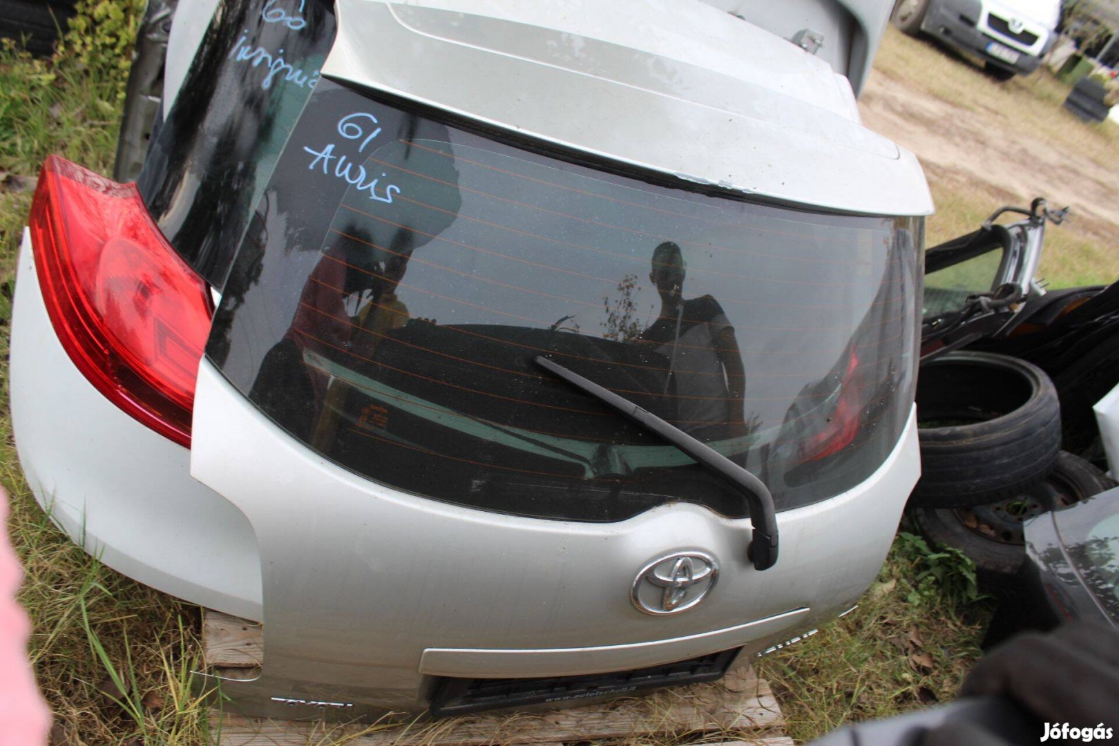 Toyota Auris 2008 csomagtér ajtó üresen szélvédővel (61.)