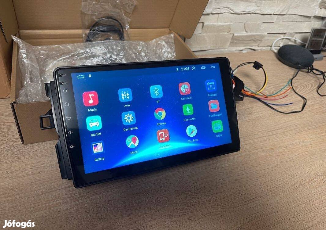 Toyota Auris E150 Android Kijelző Multimédia Carplay Rádió Navigáció