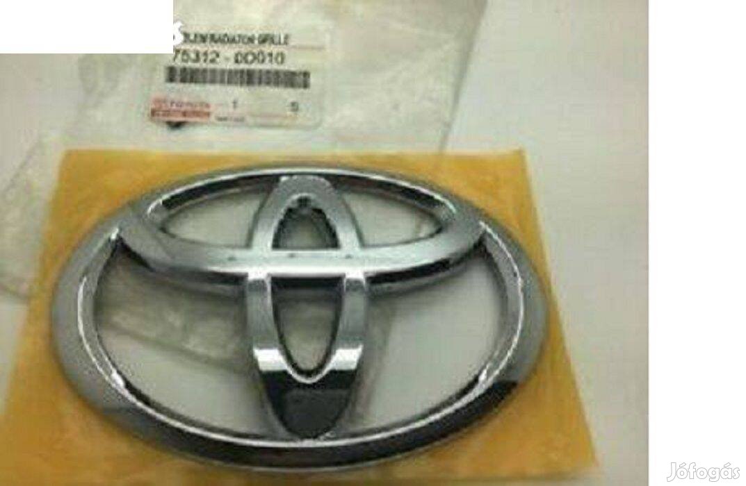 Toyota Auris Hybrid embléma eladó. Cikkszám:75312-0D010