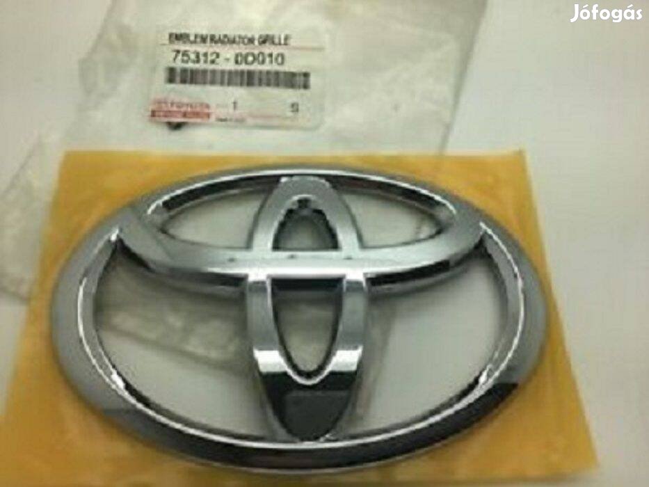 Toyota Auris bontott embléma eladó. Cikkszám:75312-0D010