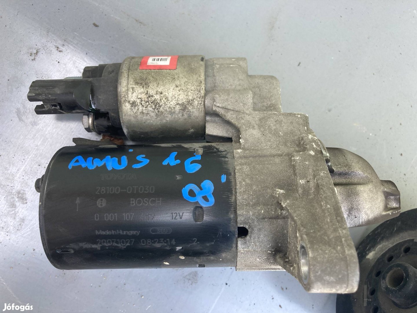 Toyota Auris önindító 