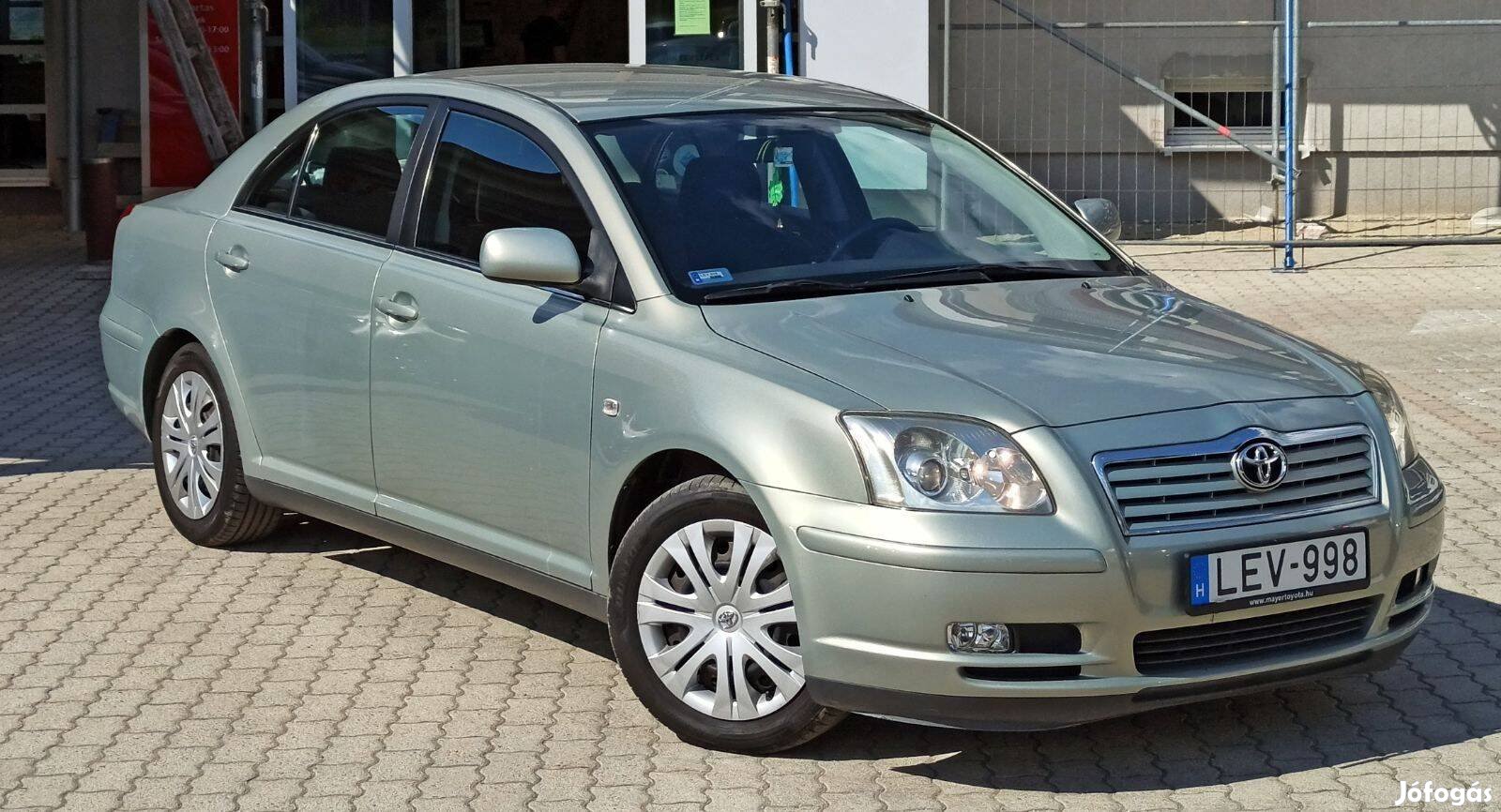 Toyota Avensis 1.6 kitűnő állapotban eladó