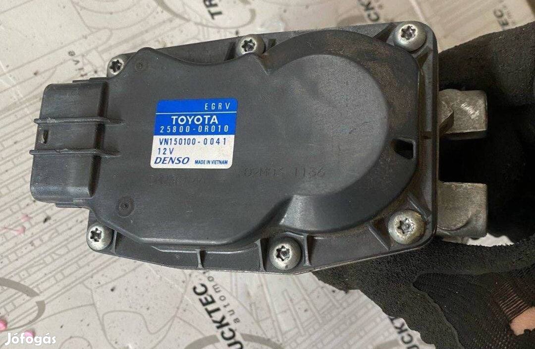 Toyota Avensis T27 2011-es 2.2 D4D EGR 25800-0R010 beszerelési garis
