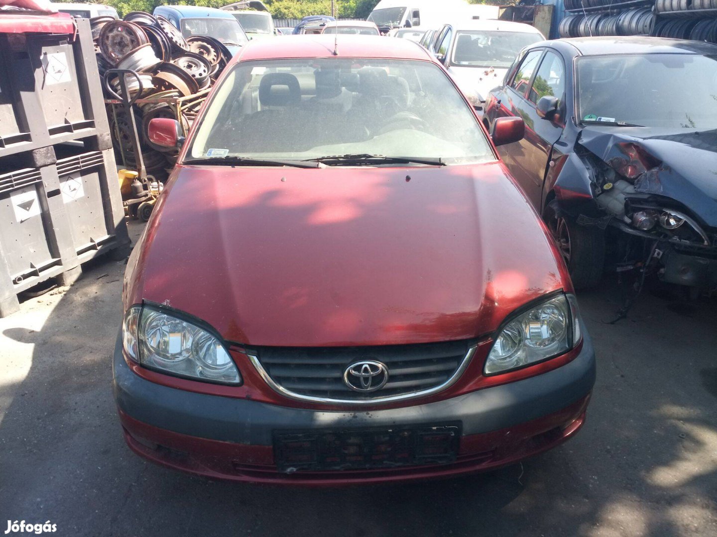 Toyota Avensis bontás, hűtősor, vízhűtő, klímahűtő
