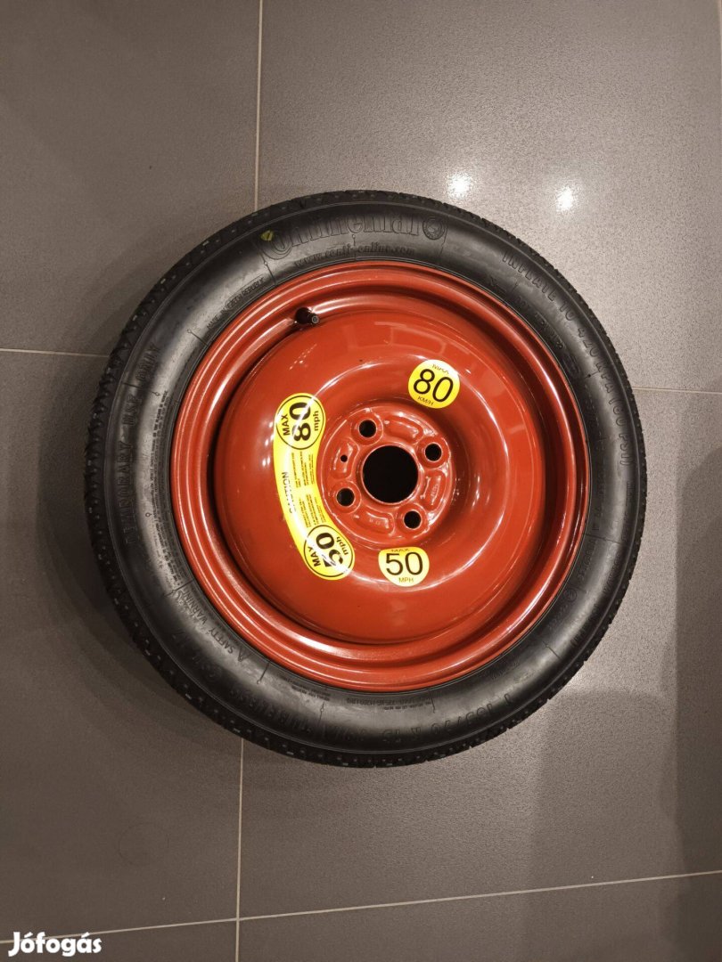 Toyota Aygo pótkerék mankókerék kerék felni gumi -val 135/70 R15