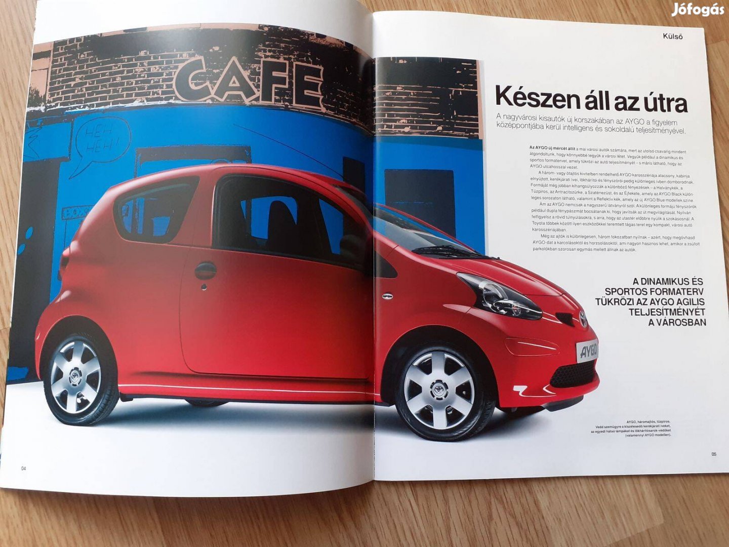 Toyota Aygo prospektus - 2007, magyar nyelvű