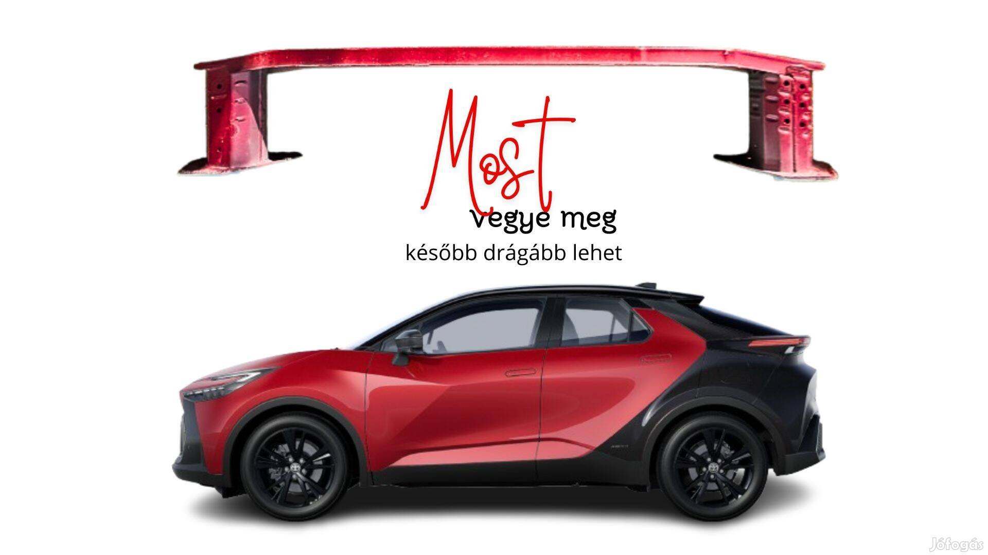 Toyota C-HR X1 hátsó lökhárító merevítő cikkszám 52171F4020A