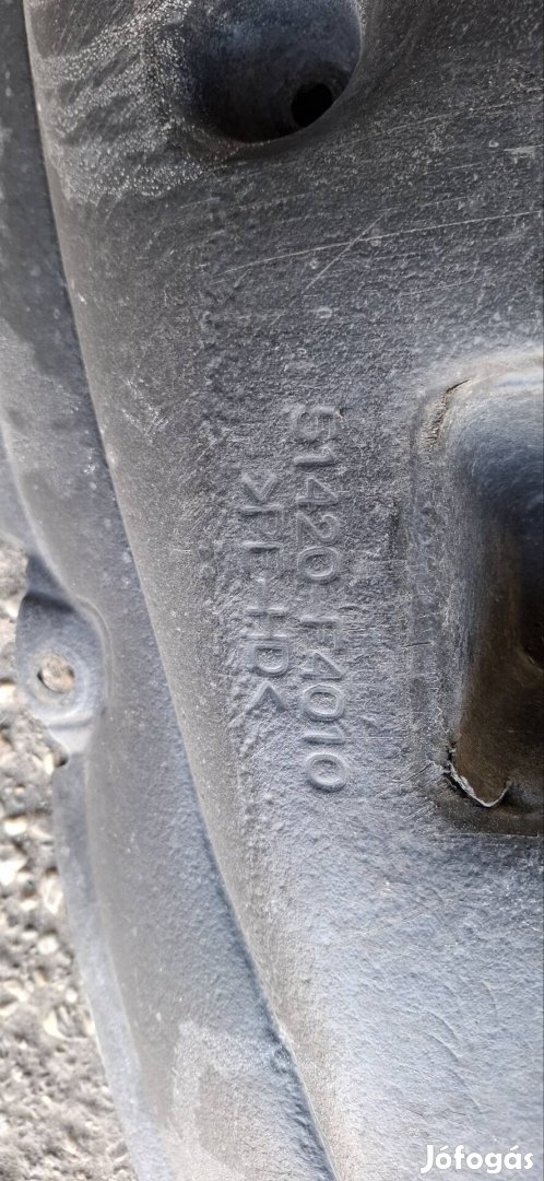 Toyota C-HR alsó motorburkolat első 51420-F4010