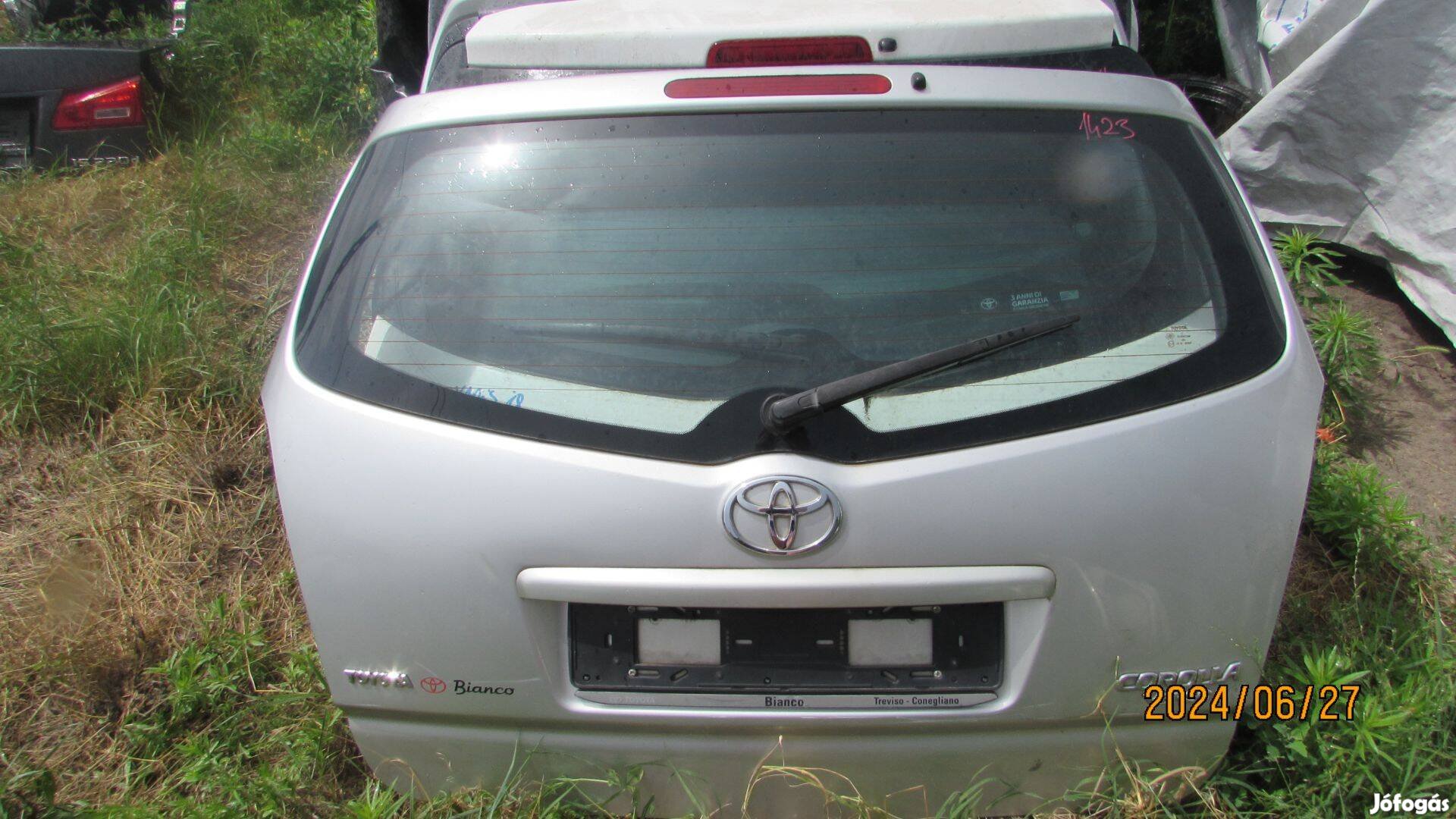 Toyota Corolla 2005 csomagtér ajtó komplett (1423)