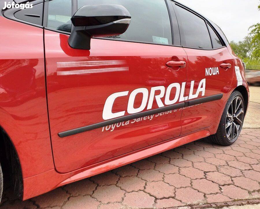 Toyota Corolla 2019-től H/B 5 ajtós Ajtóvédő Díszléc Oldalcsík