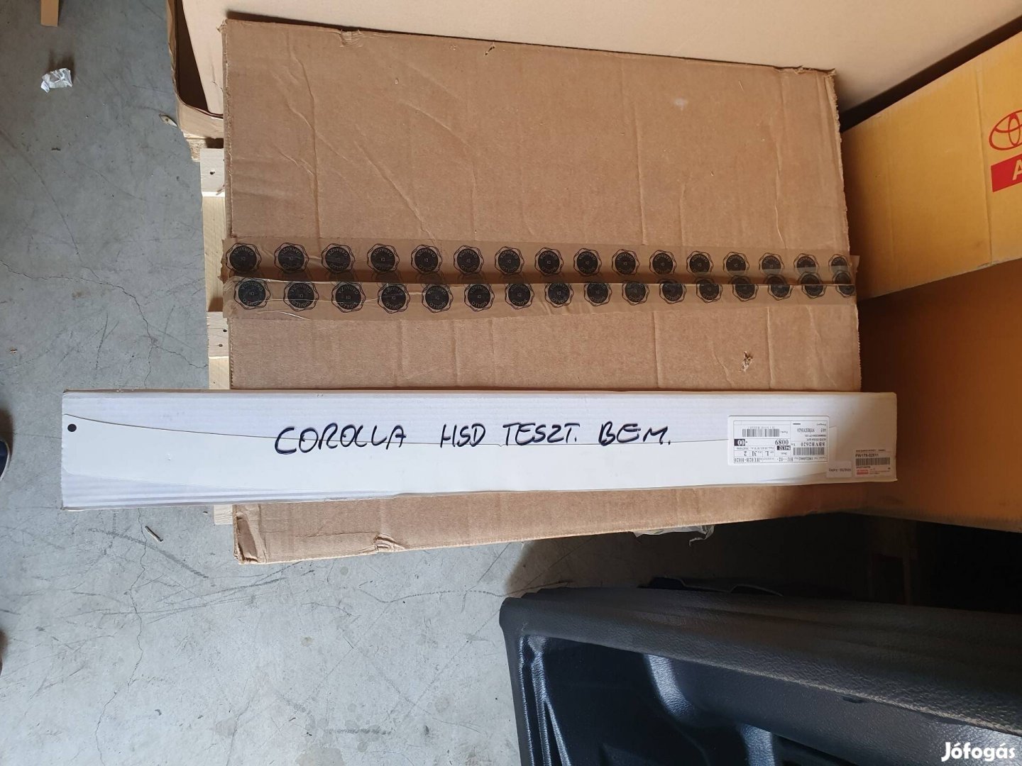 Toyota Corolla SD lökhárító védőfólia