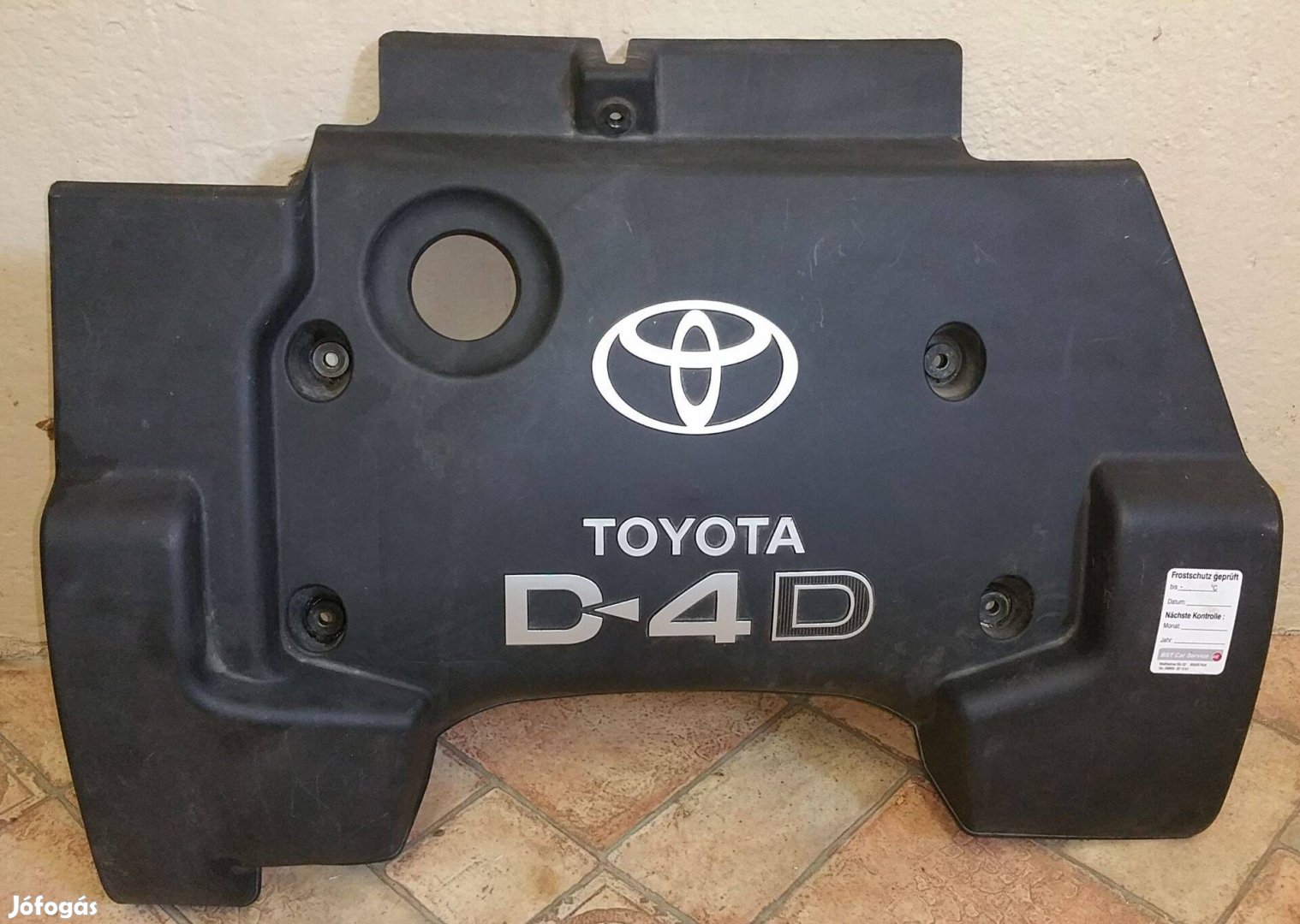 Toyota Corolla Verso 2002-04 2.0 D4D motorburkolat burkolat