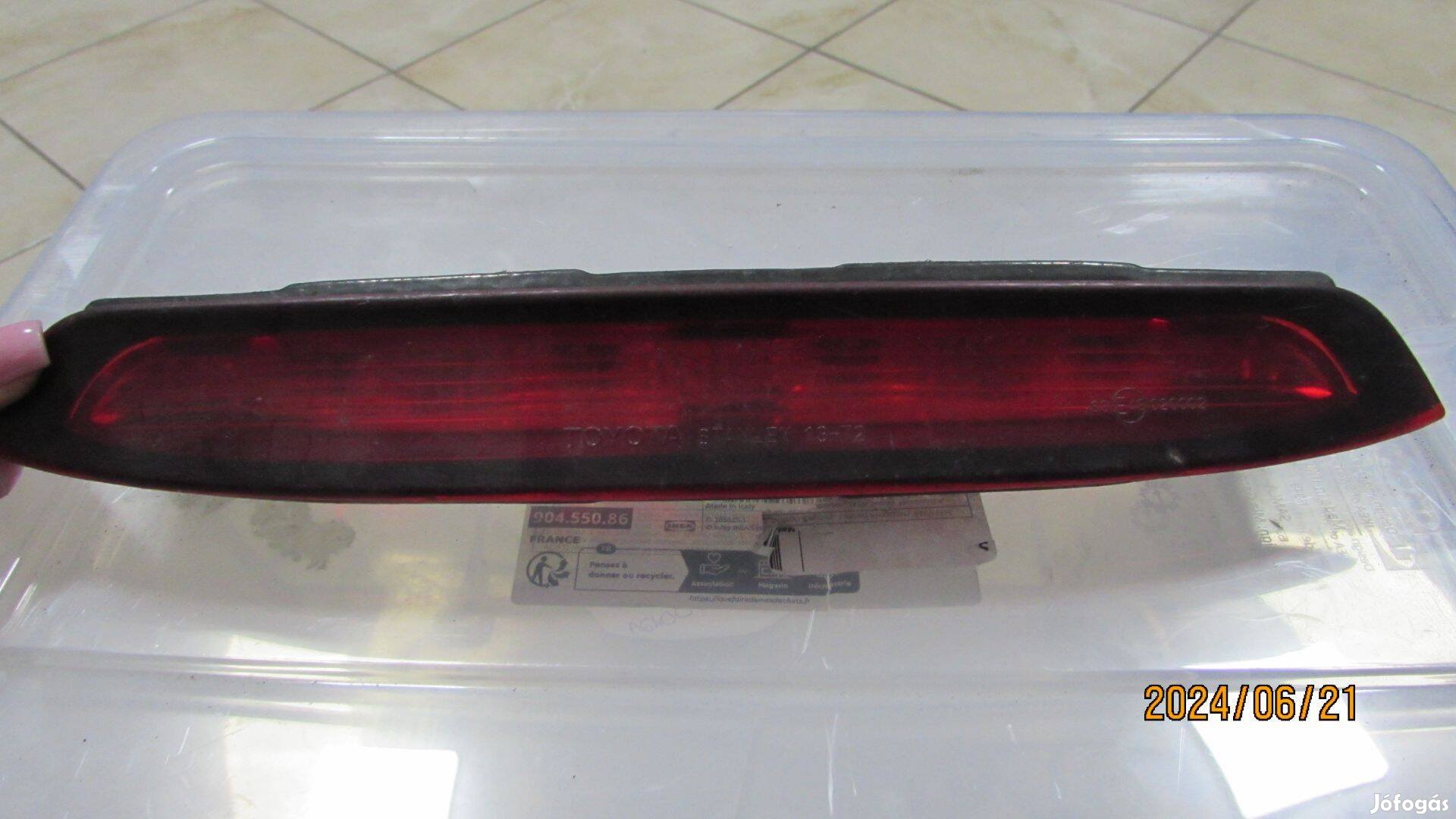 Toyota Corolla Verso 2002-2004 pótféklámpa