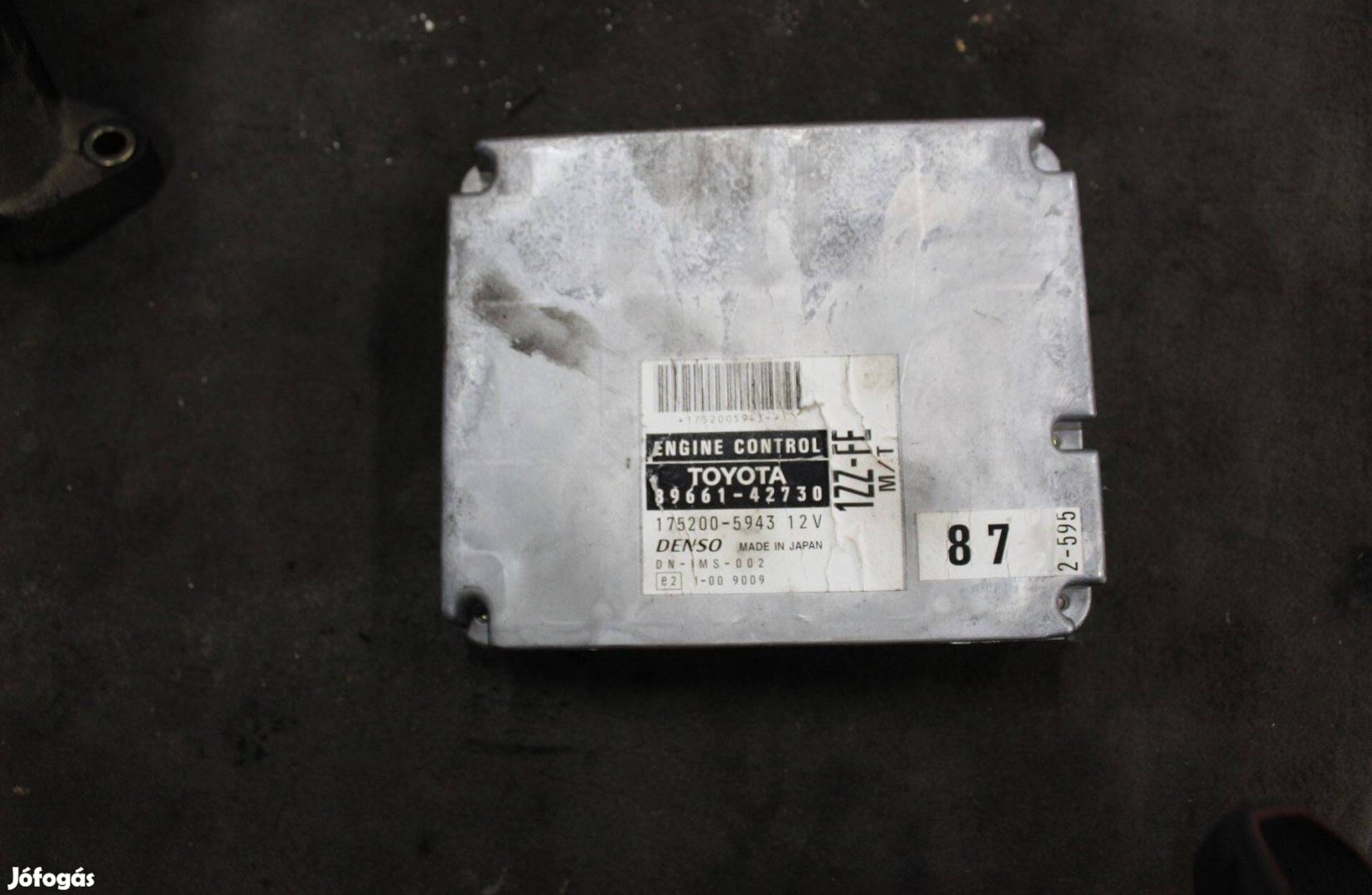 Toyota Corolla Verso 2004-2009 motorvezérlő 89661-42730