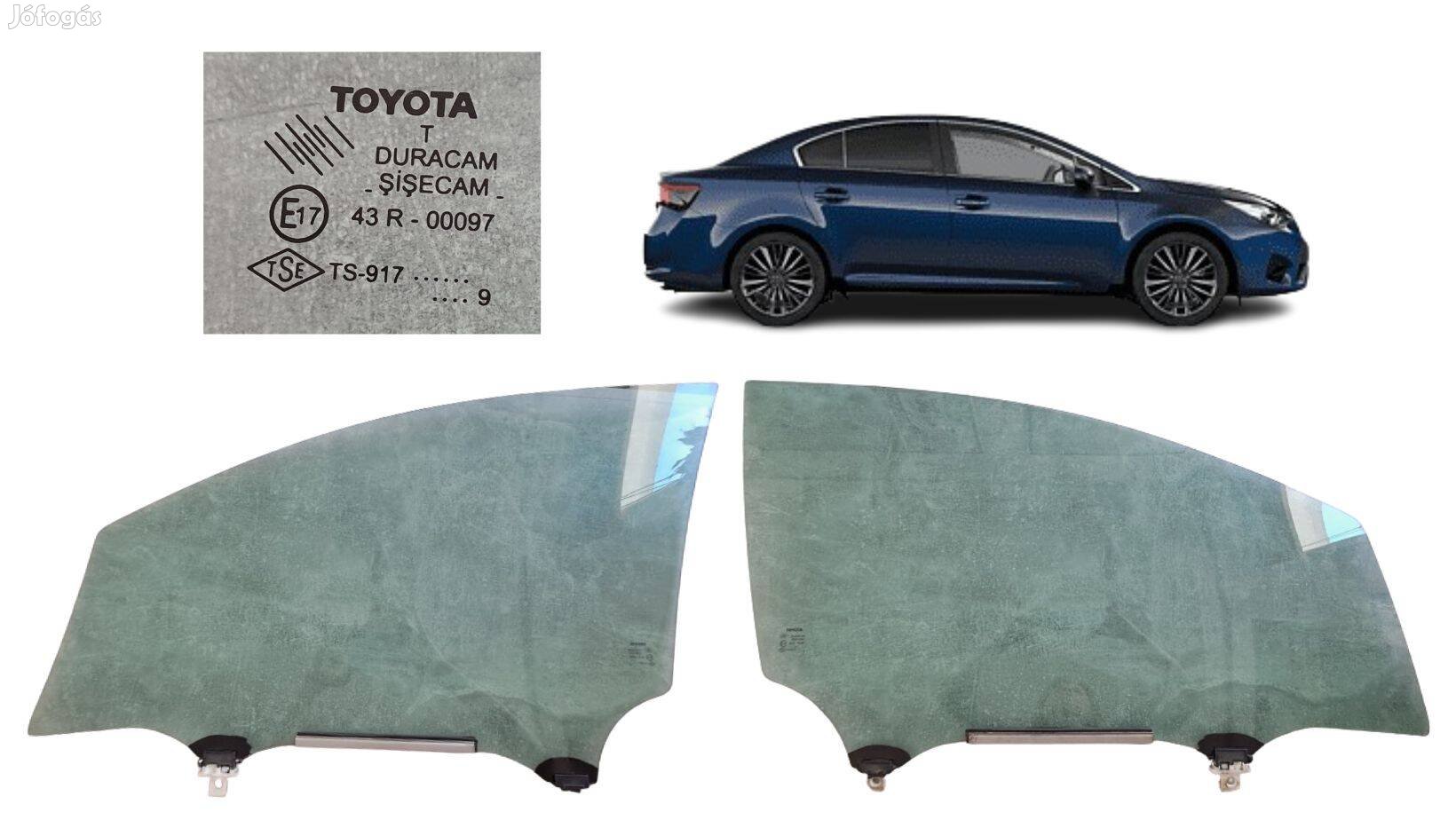 Toyota Corolla Verso jobb első ajtóüveg cikkszám 43R00097