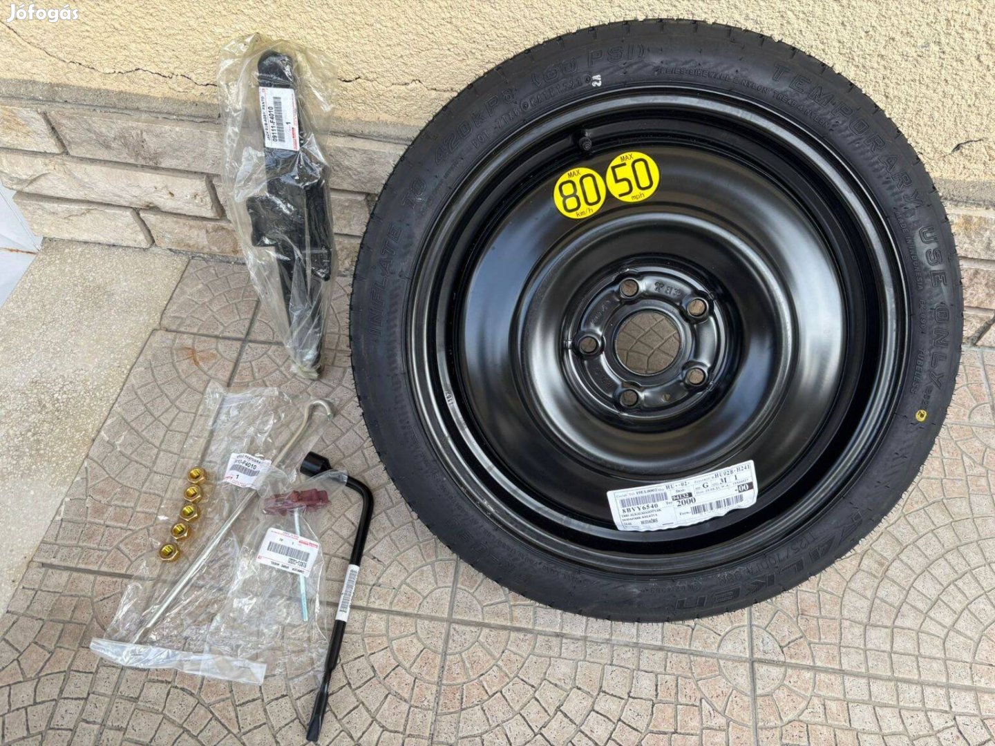 Toyota Corolla gyári mankókerék szett