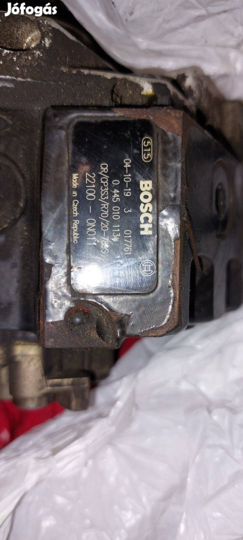 Toyota Diesel Rail pumpa D4D bosch 0445010113