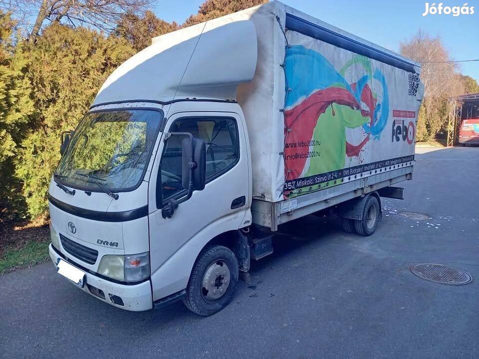 Toyota Dyna Ponyva + szélterelő
