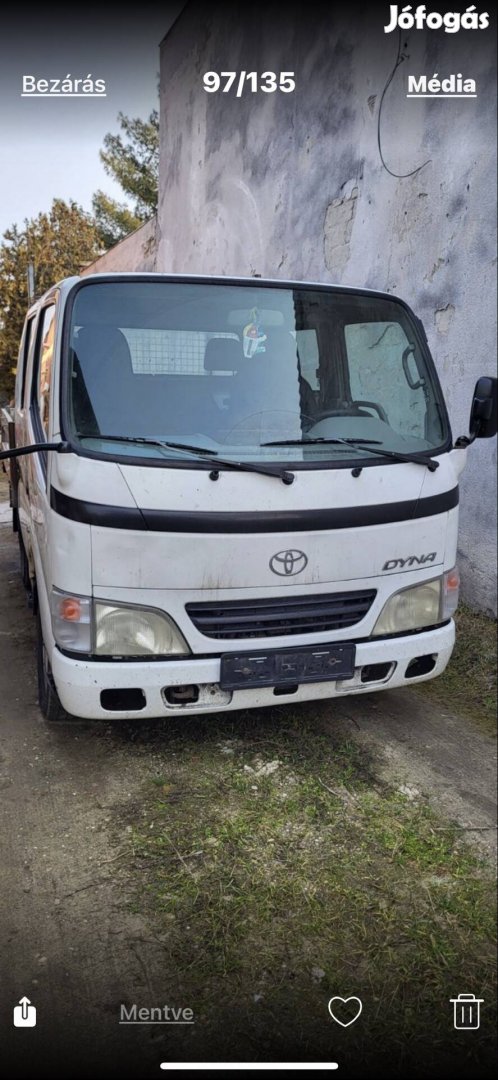Toyota Dyna komplett eleje