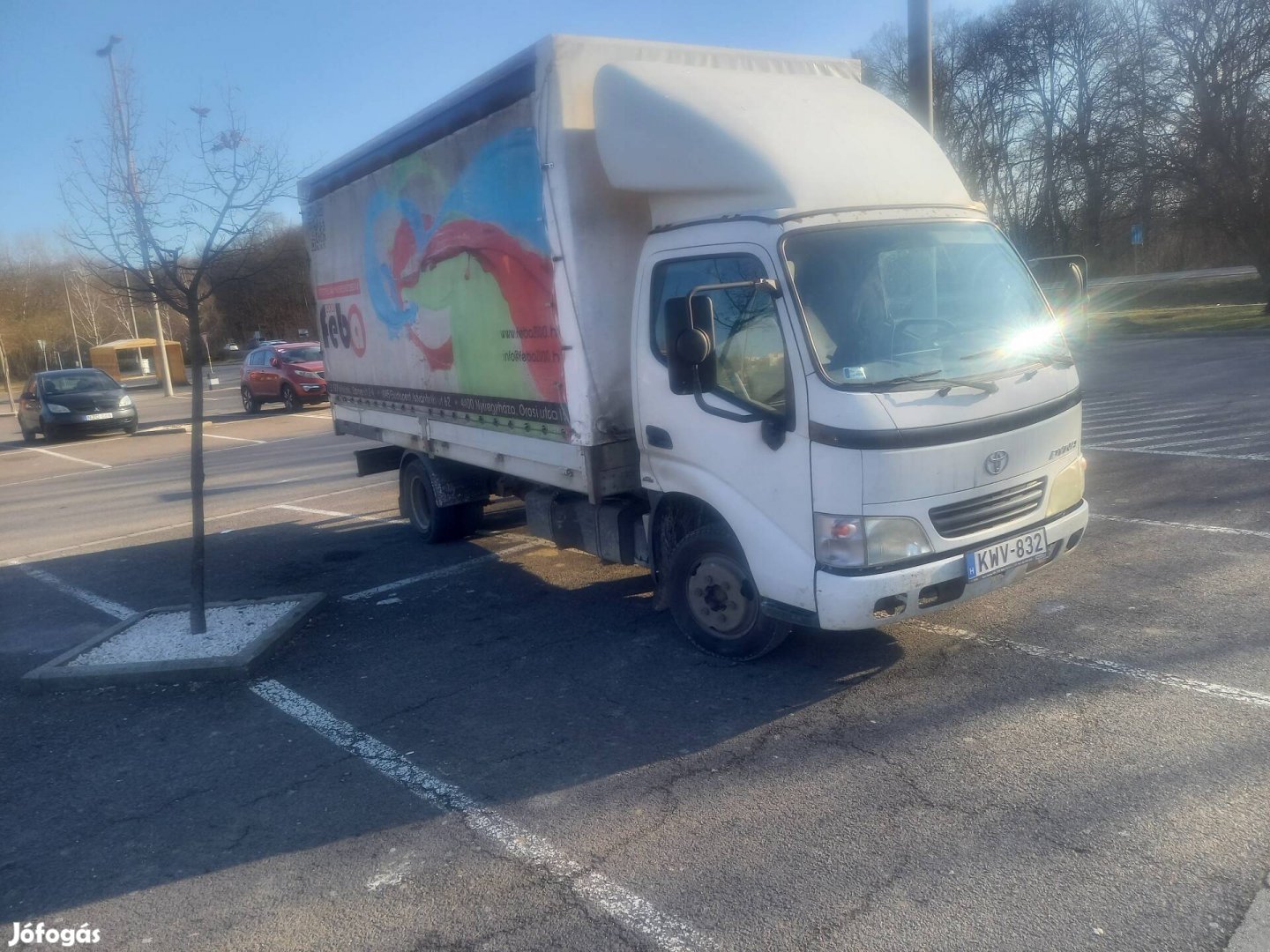 Toyota Dyna platós150 3.0 D-4D eladó. 