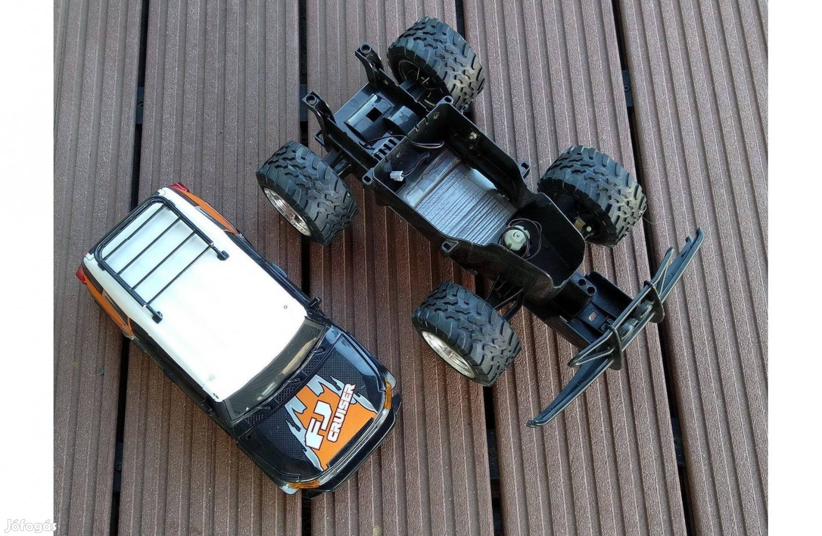 Toyota FJ Cruiser 32 cm RC monster truck távirányítós RC modell alap