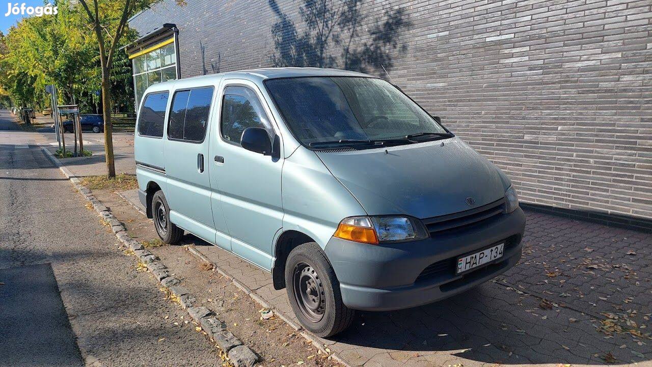 Toyota Hiace 2.4 D Glass Van Eladó