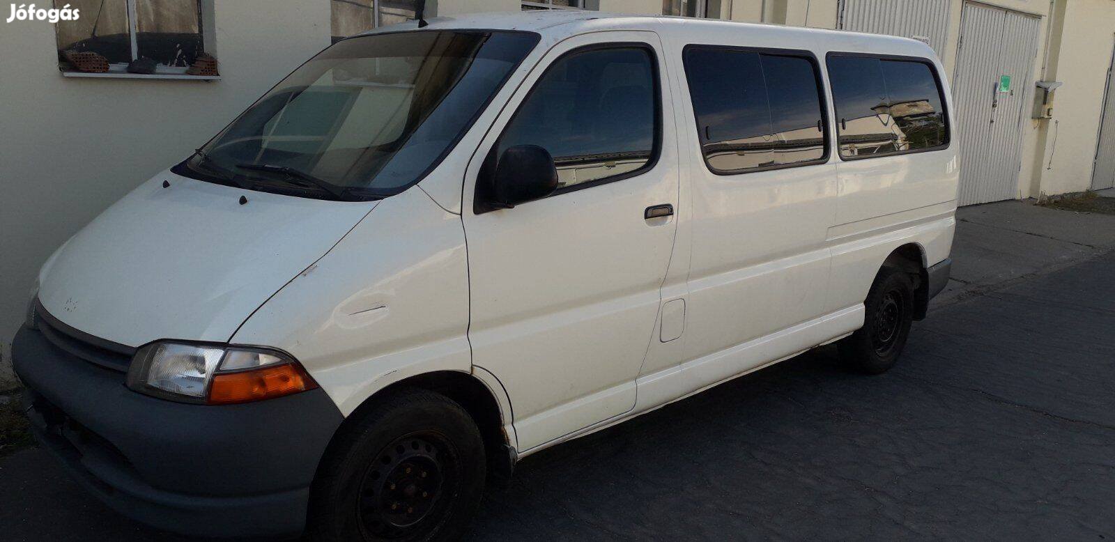 Toyota Hiace, Hi Ace, Hi-Ace 2.4D, D4D motor, váltó, futómű