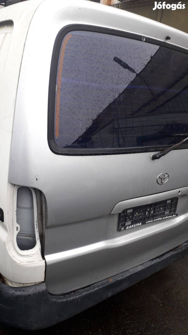 Toyota Hiace, Hi Ace, Hi-Ace raktér ajtó, csomagtér ajtó