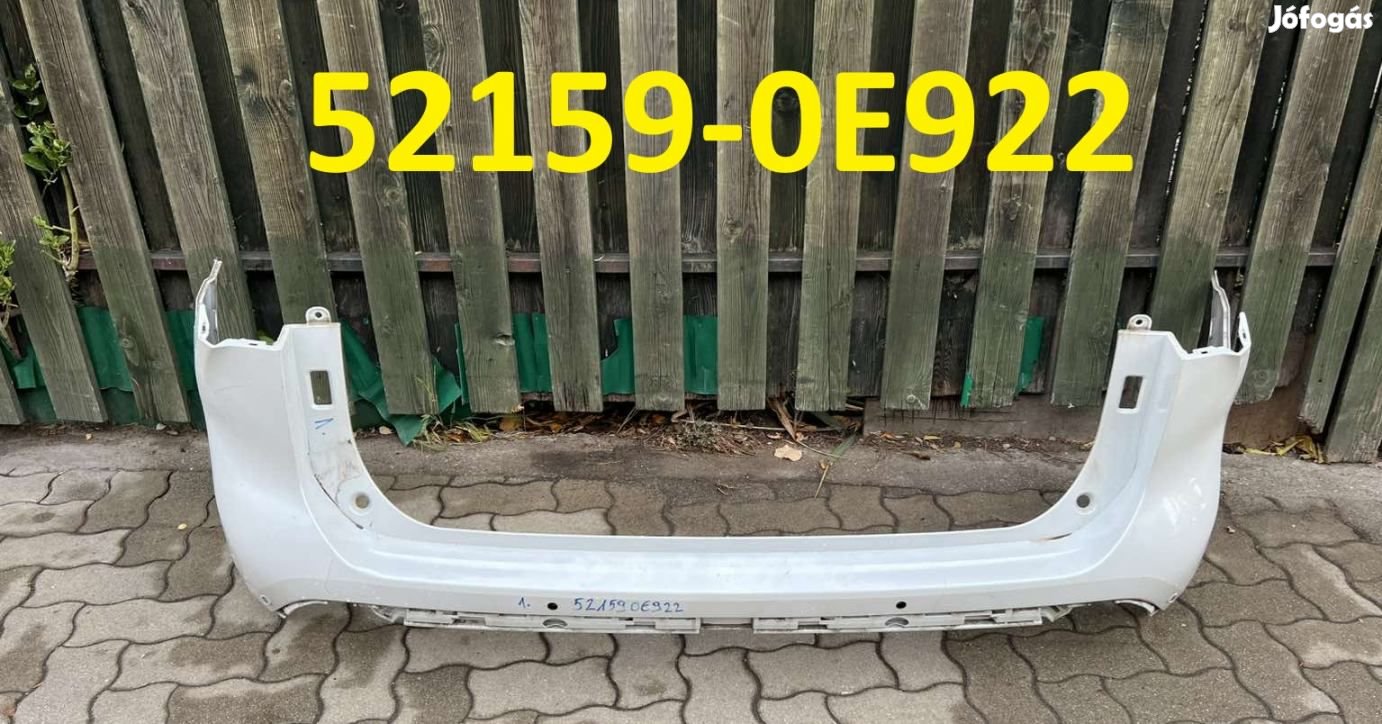 Toyota Highlander hátsó lökhárító 2020-2025 521590E922 eladó