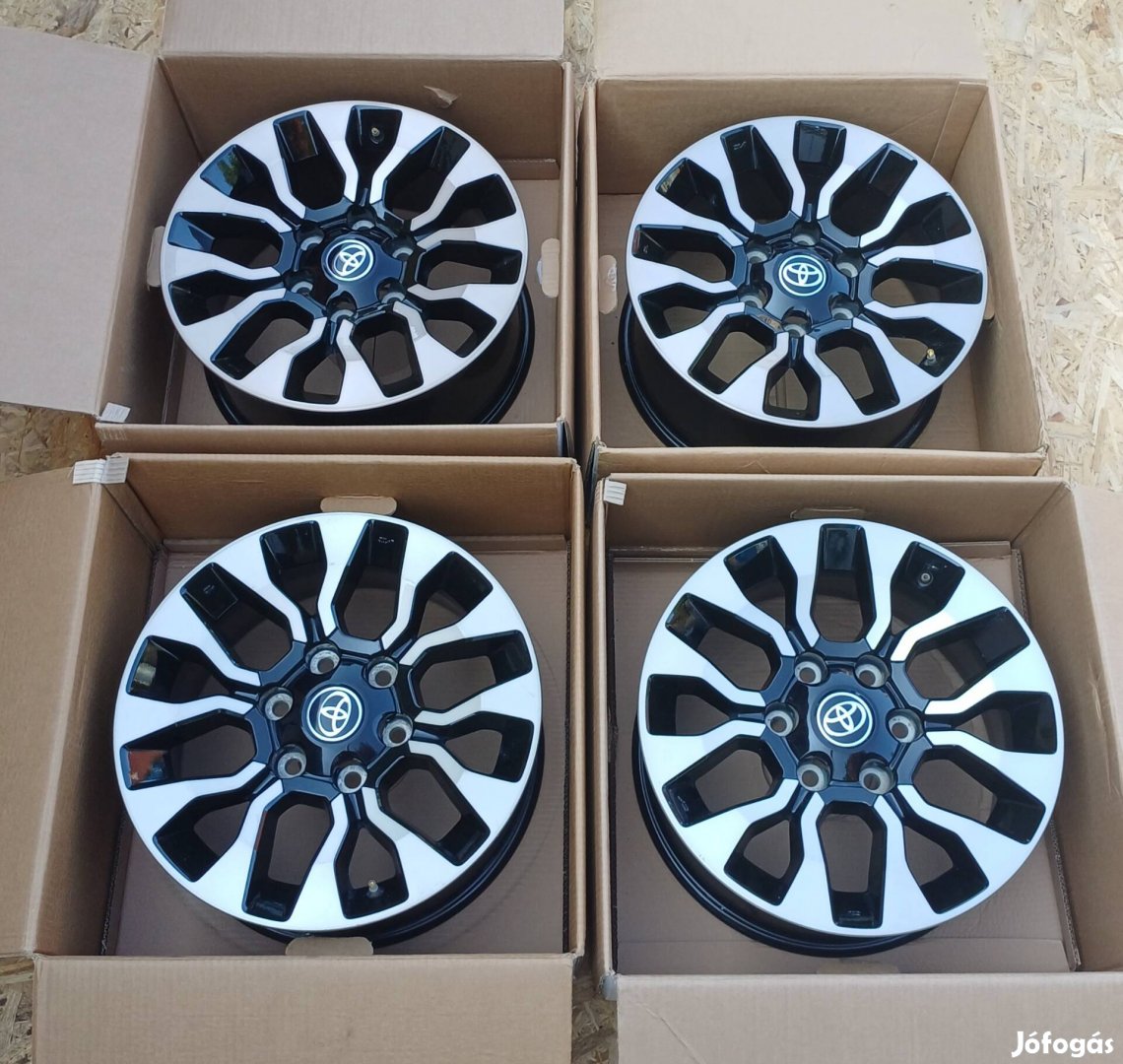 Toyota Hilux 17" új alufelni felni garnitúra
