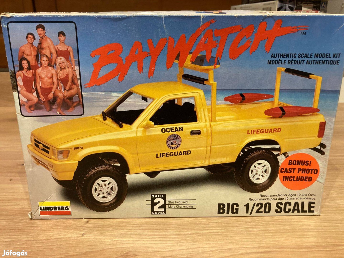 Toyota Hilux 4x4 Baywatch, Lindberg, 1/20 makett