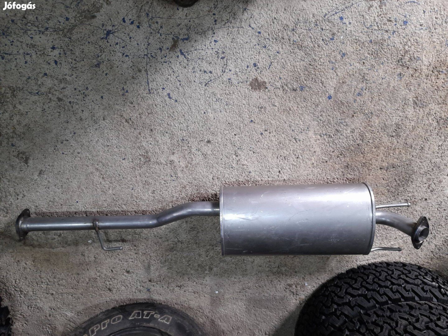 Toyota Hilux VII 2005-2015 hátsó hangtompító