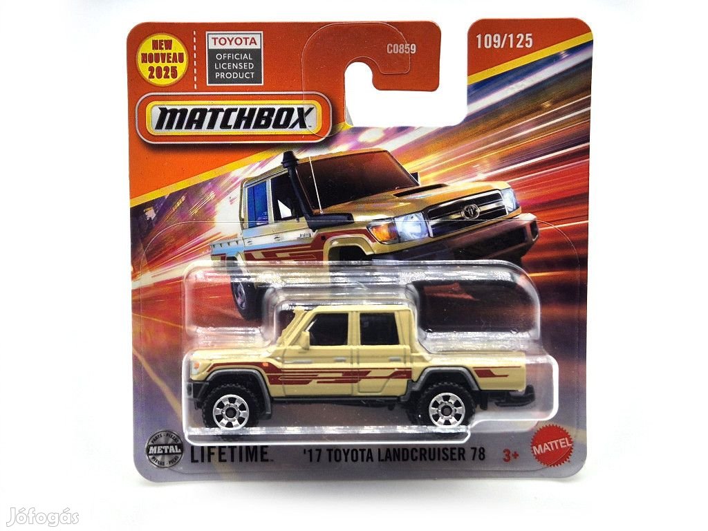 Toyota Landcruiser Land Cruiser 78 (2017) -  Matchbox - 1:64